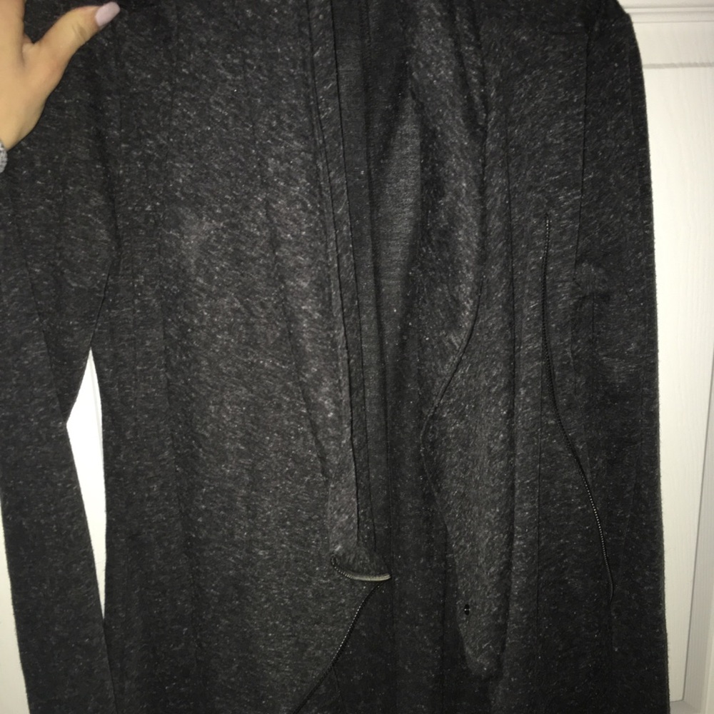 Side zipper sweater
